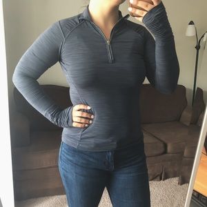 KIRKLAND Soft Fitted quarter zip